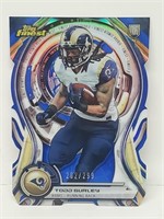 202/299 2015 Topps Finest Todd Gurley RC #ARDC-TG