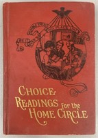 Antique Choice Readings For The Home Circle Book