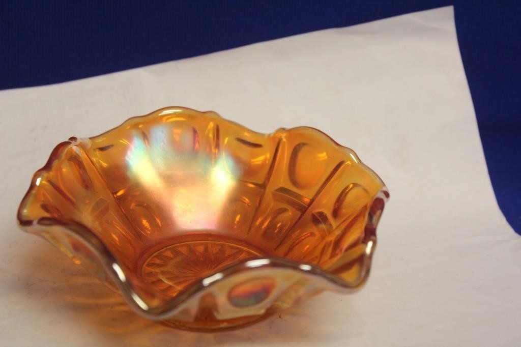 Carnival Glass Dish Bowl