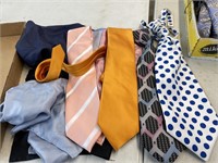 Flat of men's ties