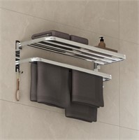 R2532  304 Stainless Steel Towel Rack, Foldable Sh