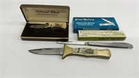 National Blade bone handle mini folding knife,