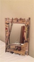 Fishing Decor - Mirror & Shadow Box