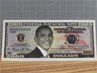 Obama banknote