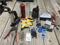 Craftsman Light; Car; Tape Measure; Pipe Seal Tape