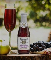 12 Martinelli Sparkling Apple-Grape Juice 8.4oz ea