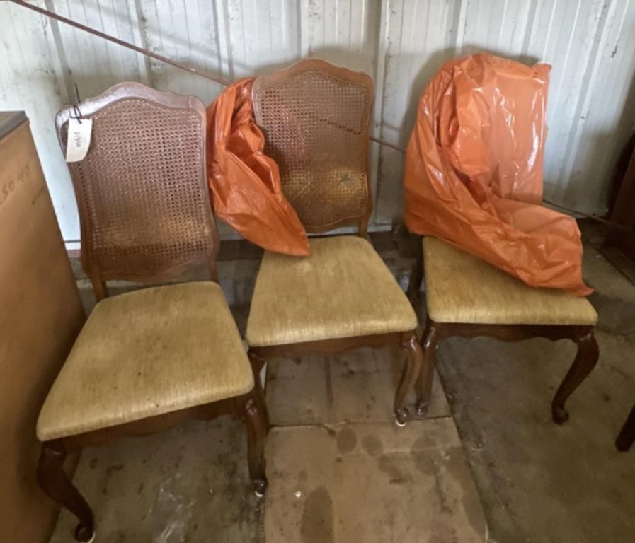 3 Antique Dining Chairs