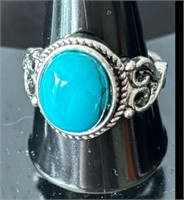 turquoise look like ring