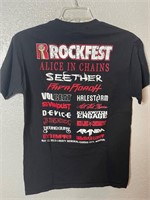 Rockfest Concert Shirt Alice In Chains Seether
