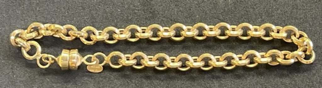 14K Gold Bracelet 4.3 Grams