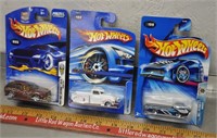 3 vintage Hot Wheels, sealed