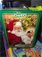 Vintage Christmas Oreo Tin