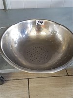stainless colander