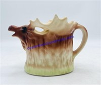 Czechoslovakian Moose Head Creamer