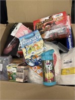 Variety box of items, mixed lot of new and