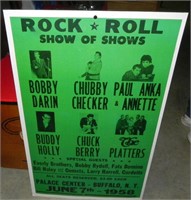 Repro Cardstock 1958 Rock N Roll Show of Shows