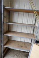14 UPRIGHTS & APPROX.50 SHELVES, 7''X2'X4'