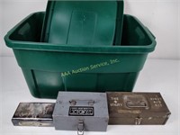 Sterling silver cigarette box, H S Vapor detector