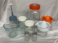 Glass Jars Pyrex Cup Juicers