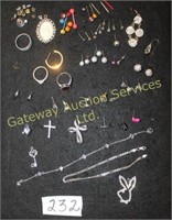 Assortment Earrings,Rings, Pendants, Bracelets