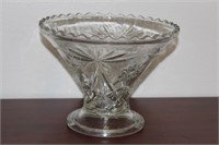 A Pressed Glass Bowl