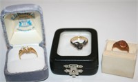 Ladies Antique Rings (Possibly Gold)