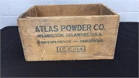 Vintage Atlas Powder Co Crate