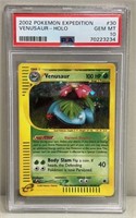 PSA 10 2002 Pokémon Venusaur 30/165