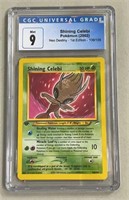 CGC 9 Pokémon 1st Ed Shining Celebi 106/105