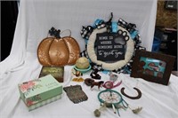 FALL DECOR AND OTHER DECORATIVE ITEMS