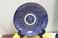 An Antique Japanese Blue and White Plate
