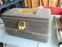 Large Tackle Box with Reels and Lures