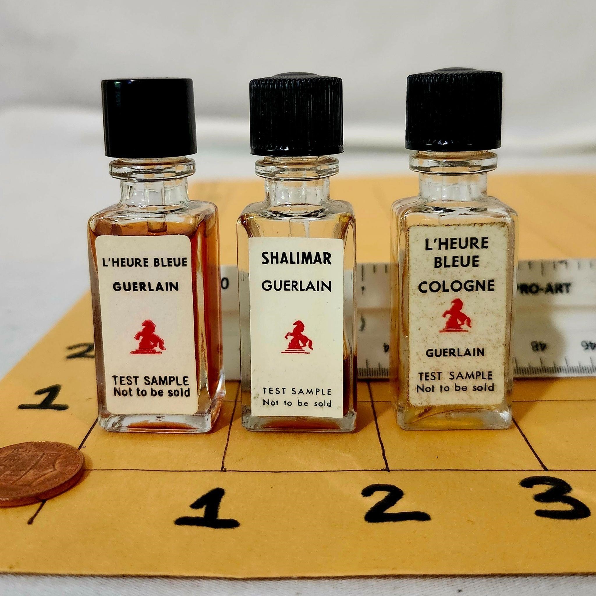 Vintage Guerlain variety test sample colognes