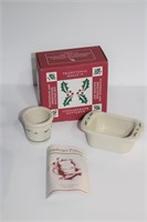 Longaberger Traditional Holiday Set NIB