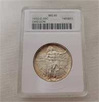 1933 D Silver Half Dollar