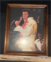 ELVIS PICTURE-FRAMED