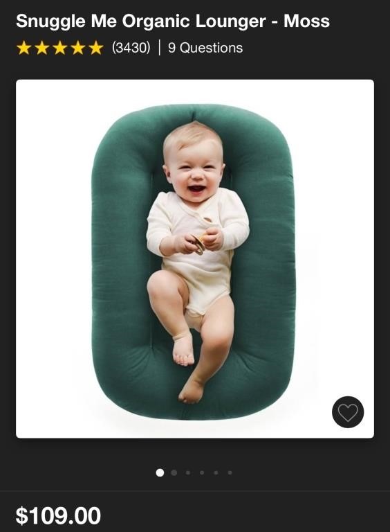 SNUGGLE ME LOUNGER (NEW)