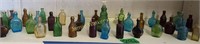 Miniature Glass Bottle Collection.