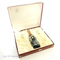 1985 Perrier-Jouet Fleur de Champagne Gift Set