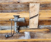 Cabbage Cutter and Keen Kutter Meat Grinder