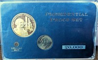 George Washington Presidential Proof Set coin