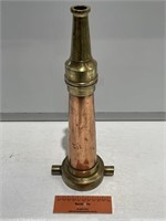 Copper & Brass Fire Nozzle - L365mm