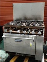 Commercial Imperial Gas Range