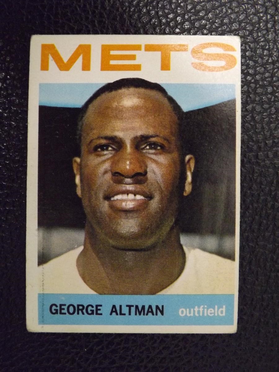 1964 TOPPS #95 GEORGE ALTMAN NEW YORK METS