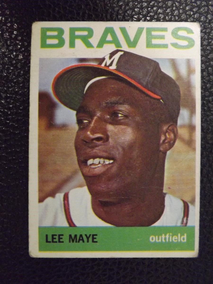 1964 TOPPS #416 LEE MAYE MILWAUKEE BREWERS