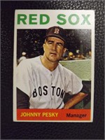 1964 TOPPS #248 JOHNNY PESKY RED SOX MGR