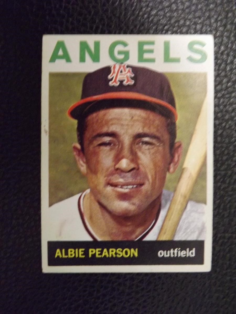 1964 TOPPS #110 ALBIE PEARSON ANGELS VINTAGE