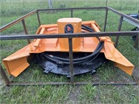 Unused 2024 Skid Steer Disc Multcher Attachment