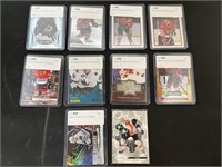 10 Assorted Hockey Cards