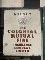 3 X AGENCY "THE COLONIAL MUTUAL"
